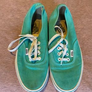 Teal Vans